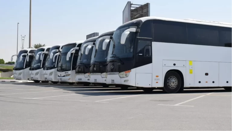 35 Seater Luxury Bus rental Abu Dhabi and dubai