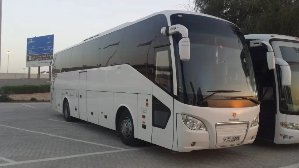 35 Seater Luxury Bus rental Abu Dhabi and dubai