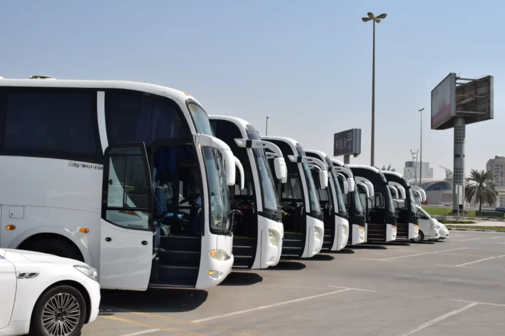 Luxury coach rental Abu Dhabi