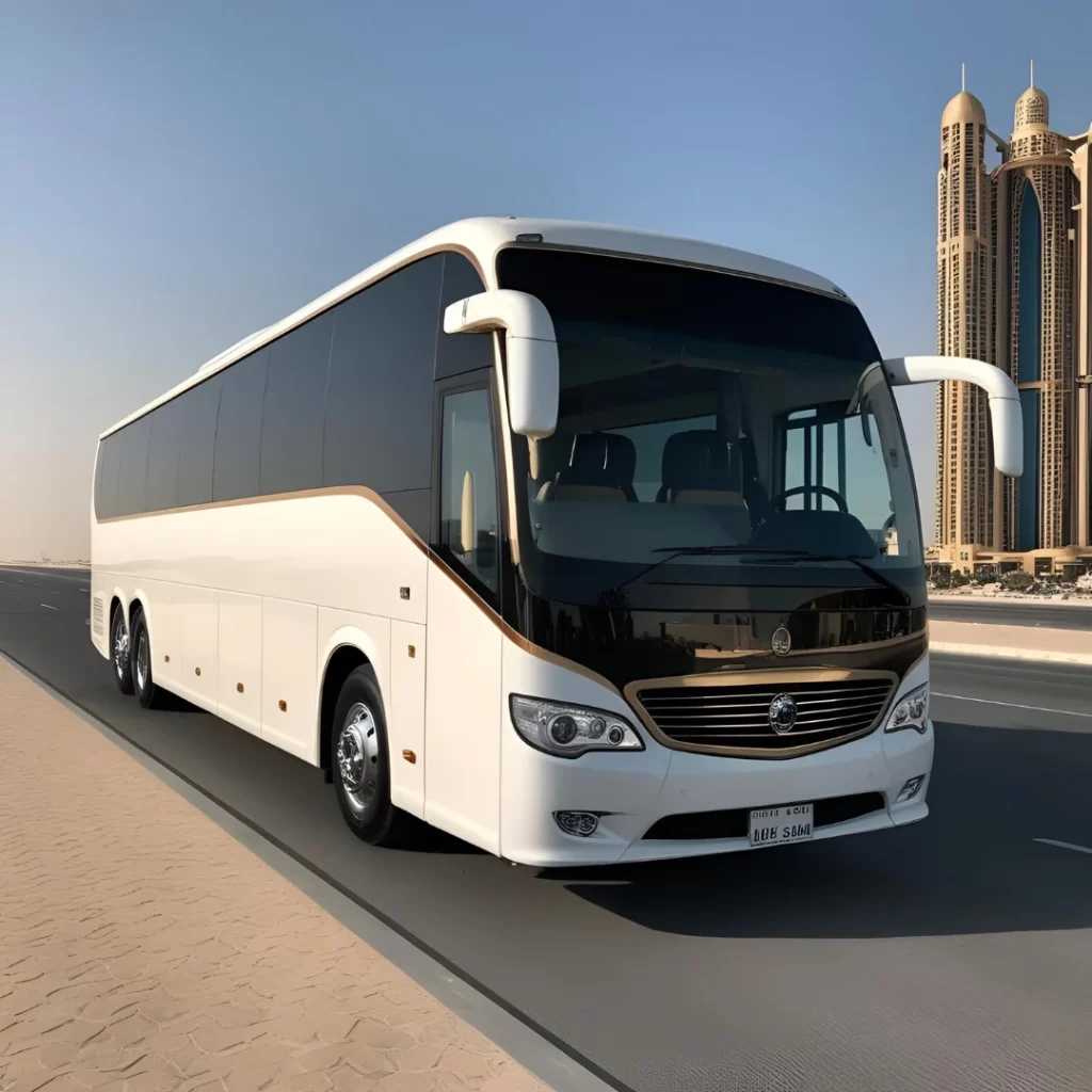 Luxury coach rental Abu Dhabi