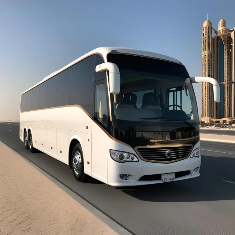 Luxury coach rental Abu Dhabi