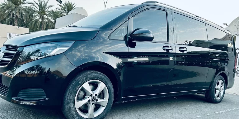 Mercedes viano rental in Abu Dhabi