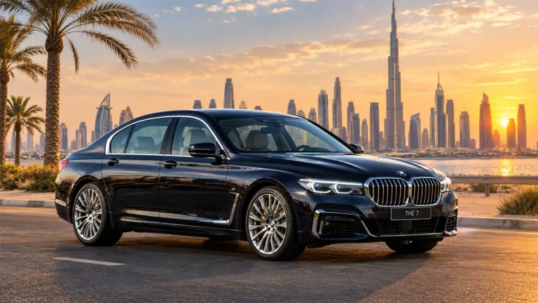 BMW 5 rental Abu Dhabi and Dubai
