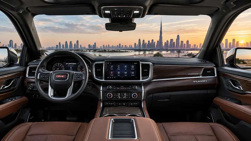 GMC Yukon rental Abu Dhabi and Dubai